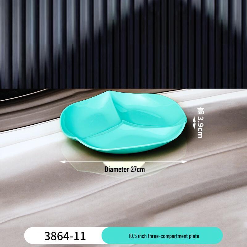 Partitioned Fast Food Tray