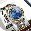 New Genuine Men's Luminous Quartz Wristwatch: Double Calendar, Waterproof, Fashion, Business & Casual.