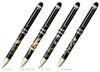 PLATINUM Platinum Fountain Writing Modern Pen Ballpoint Pen Mechanical Pencil Ryuni Pen, Multi-Function Instrument, Double-Action, Maki-e Design,