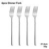 4/6/16/24 Pieces Cutlery Set Stainless Steel Thin Tableware Mirror Elegant Knife Fork Spoon Western Dinner Set Sliverware