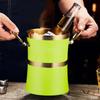 Commercial bar KTV dedicated ice bucket Creative Beer and Red Wine Champagne Bucket Stainless steel ice bucket beer cooler