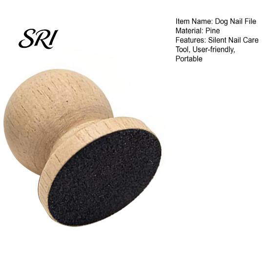 Compact Dog Nail Grinder Silent File Portable Filing Tool Scratch Board Quiet Pet Trimmer Gentle Care for Dogs And Cats Stress-Free Trimming Easy Use