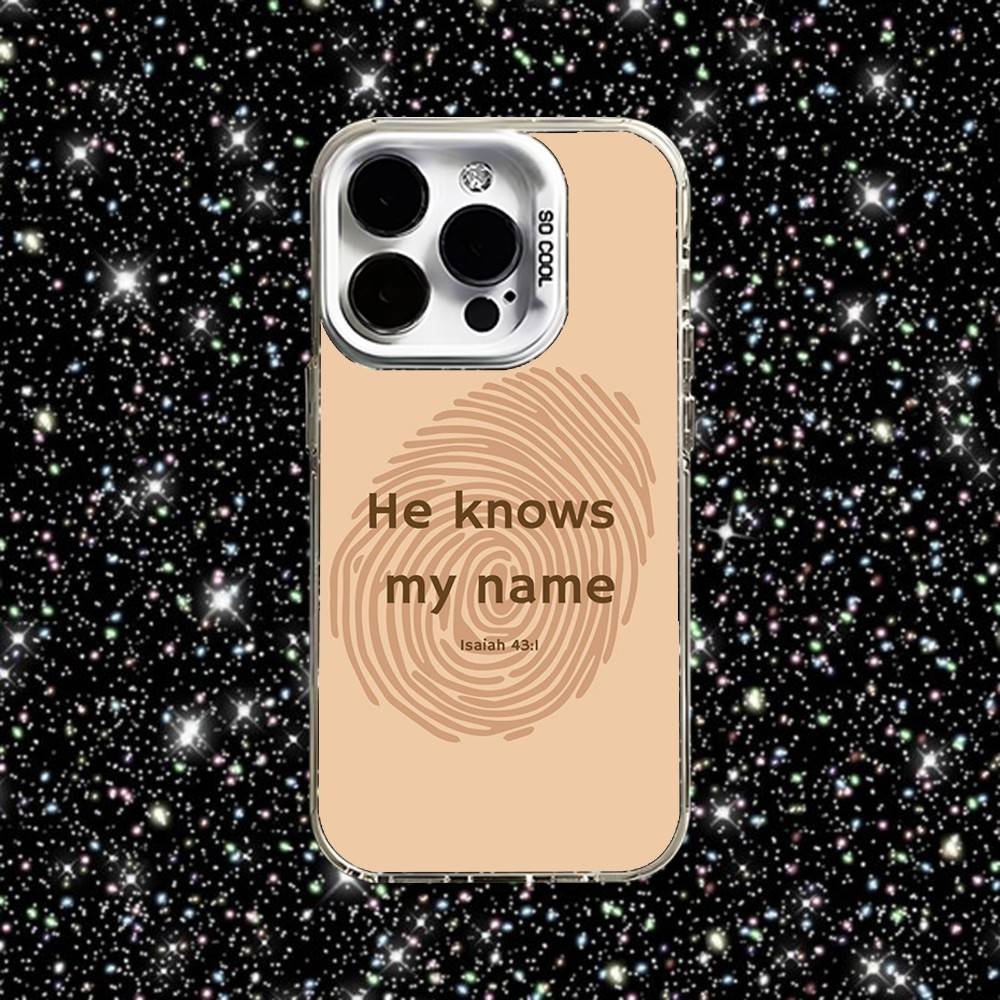 Bible Verse Jesus Christian Phone Case For iPhone 16,15,14,13,12,11,Pro,XS,Max,Plus,Mini,SE White Candy Matte Shockproof Cover