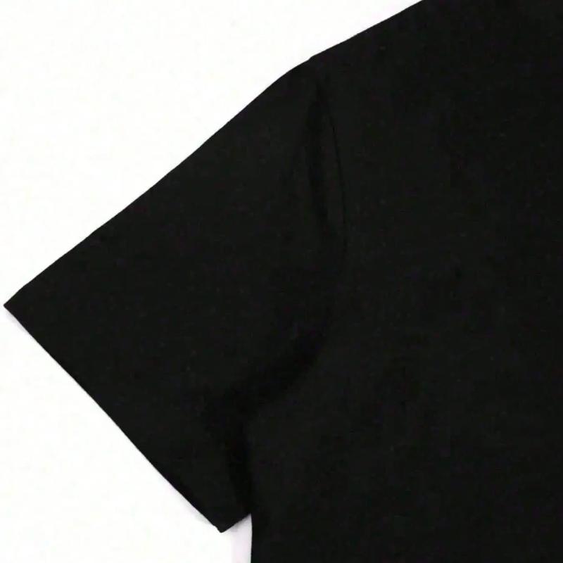 Trendiges Damen Frühling Sommer Yin Yang Baum des Lebens Lässig O-Ausschnitt Regular T-Shirt Grafik T-Shirts Damenbekleidung