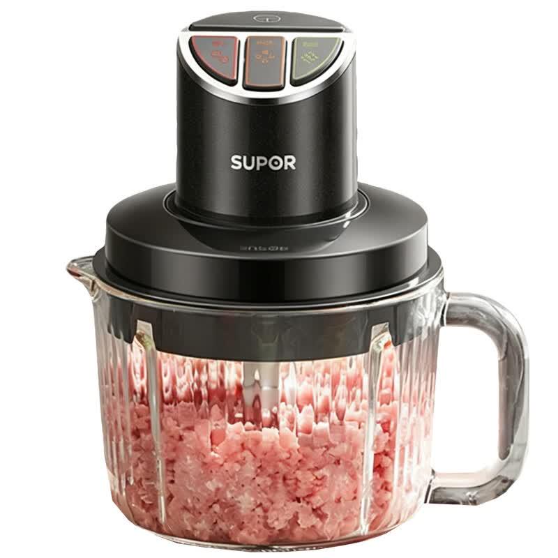 SUPOR 2.2L Electric Meat Grinder with Double Blades