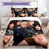 3pcs Duvet Cover Set (1*Duvet Cover + 2*Pillowcase, Without Core), How To Train Your Dragon Print Soft All‑Season Bedding Set, Home Bedroom Decor Gift