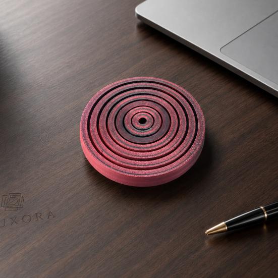 Interstellar Decompression Toy, Gradient Macaron Color Spiral Ring, 3D Printing Vortex Stress Relief Fidget Toy, for Kids Adults Gifts