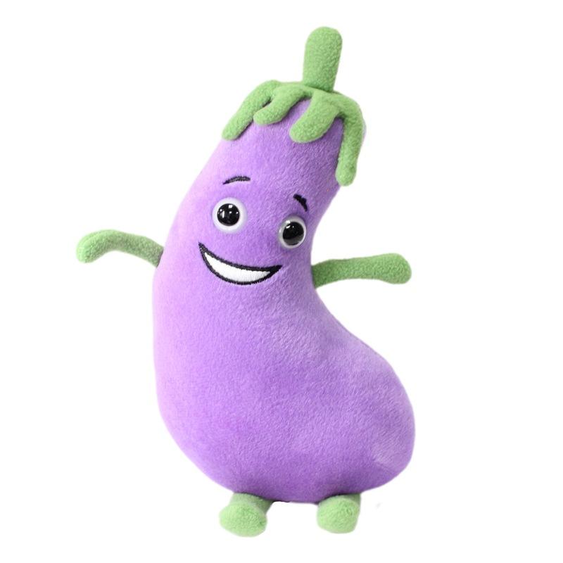 Wholesale Creative Fruits And Vegetables Plush Toys Simulation Fruit Vegetable Carrot Plush Doll For Parent-Child Playtime Toys