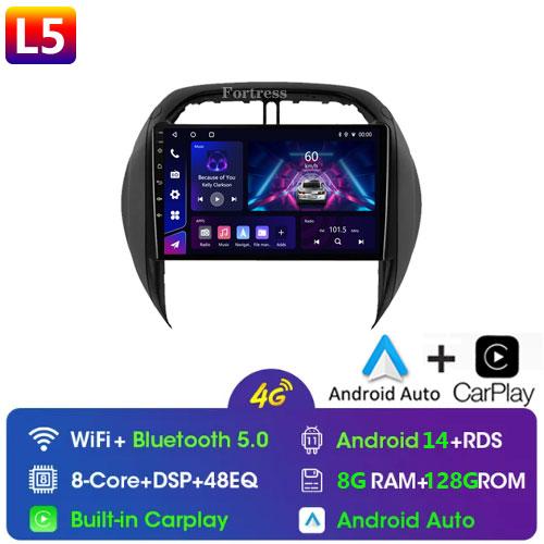 For Toyota RAV4 RAV 4 2003 2004 2005 Car Radio Android Multimedia Video Player Navigation GPS Carplay Touch Screen Auto Stereo