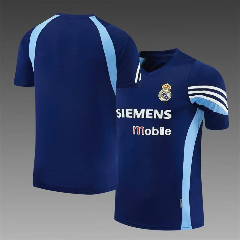 Vintage Football Training Jersey AC Milan Man U Brazil Long Short Sleeve Soccer T-Shirt