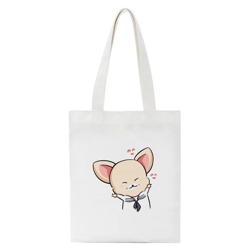 תיק צד קנבס Skzoo של Stray Kids - תיק יד אופנתי לסטודנטים