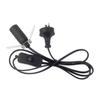 1.5m E14 Lamp Power Cord For Salt Lamp Power Cable Replacement 220V-250V AU Plug
