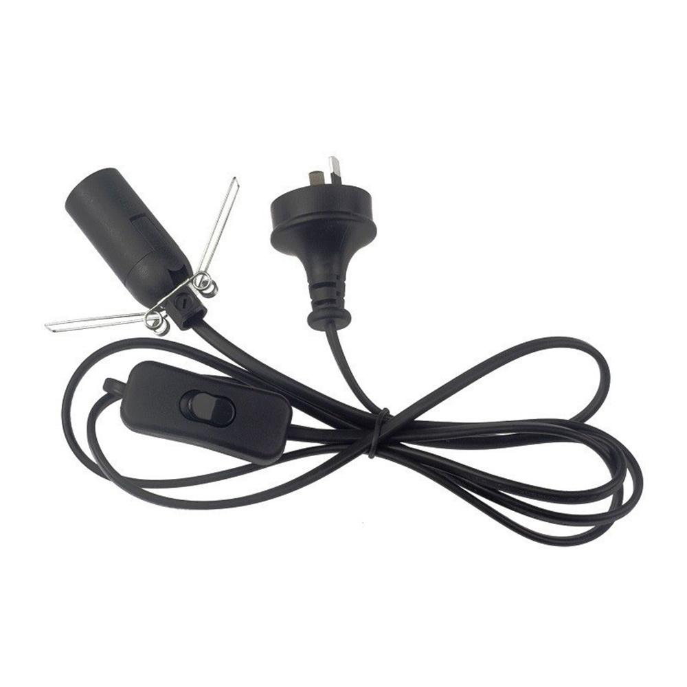1.5m E14 Lamp Power Cord For Salt Lamp Power Cable Replacement 220V-250V AU Plug