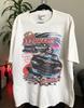 Unisex Shirt Cotton Oversize Large Size 1990s DALE EARNHARDT #3 Too Tough To Tame Retro White T-shirt QT2955