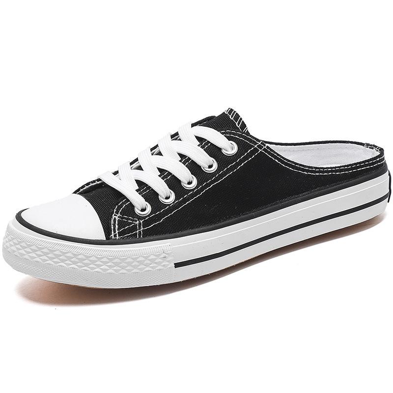 

Новые весенние и летние женские тапочки. Летние повседневные парусиновые тапочки. Удобные дышащие и нескользящие. 39 чёрный