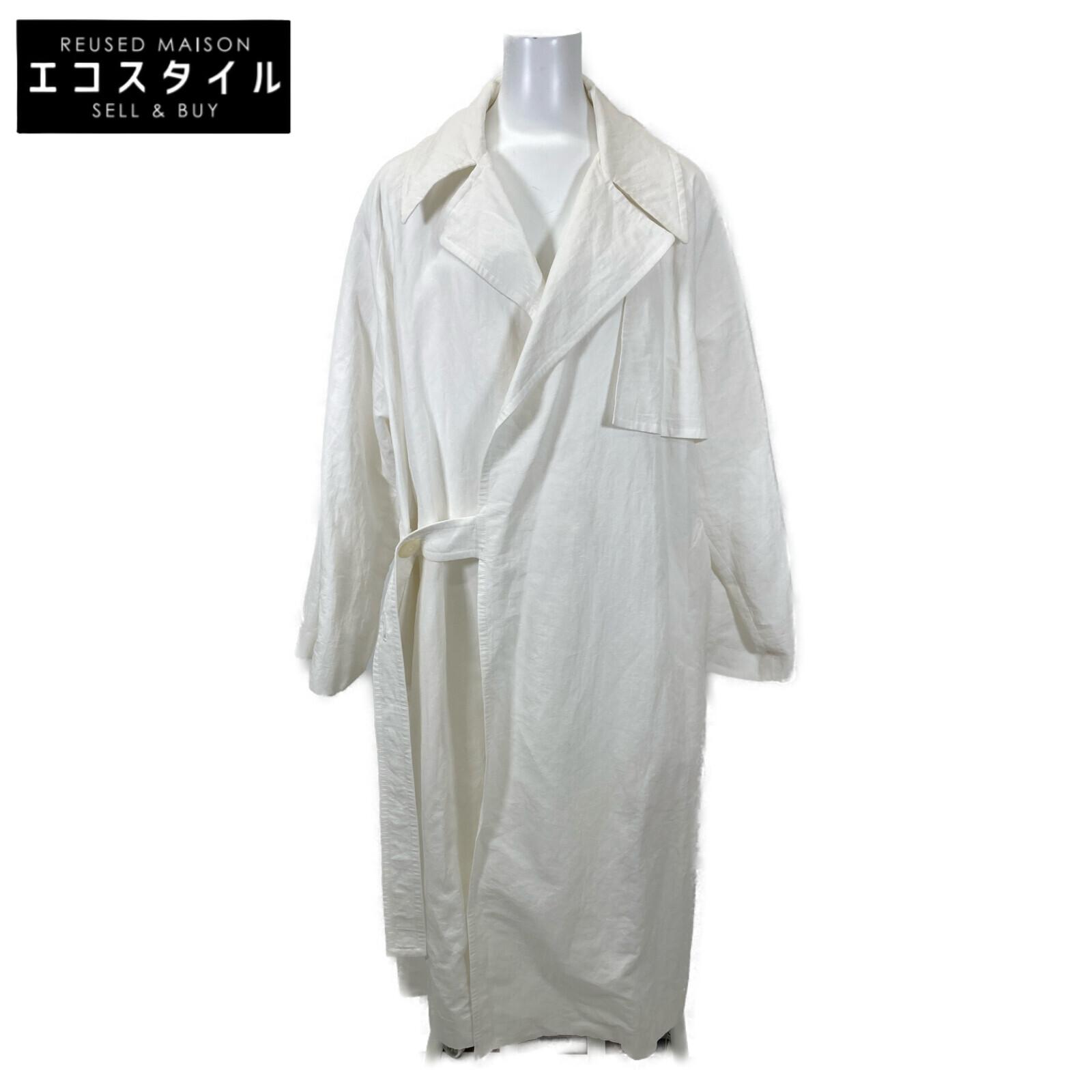 

Y s [21Нержавеющая сталь] YT-C40-330 Хлопок x Лен Модифицированный тренч 1 белыйБ/у