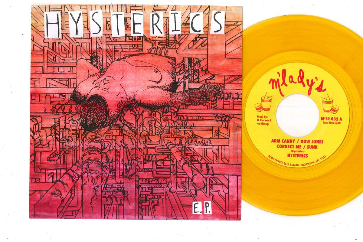 

7-дюймовая пластинка HYSTERICKS - E P MLR032 ПОСЛЕ 2011 США Рок Б/У