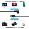 Mini USB to Type C Adapter Converter Cable for Camera Phone OTG Cable 90 Degree USB 3.1 Type C Male to Mini USB Transfer