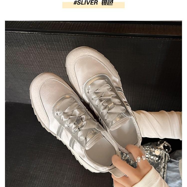 Spot~ Summer ballet training shoes 2025 Summer new products Lace-up breathable running shoes Casual sports single shoes Women