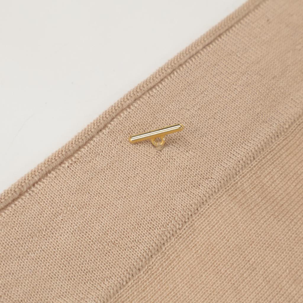 TOYOBOSHI NAEBA-STH 09IT-CS0003 Cashmere Silk Cardigan tops F beigeUsed