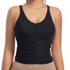 New Yoga Camisole, Beautiful Back, Sports Running, Fitness, Breathable Pleated Vest, Quick Drying Fitness Suit, Slim Fit Top For Women