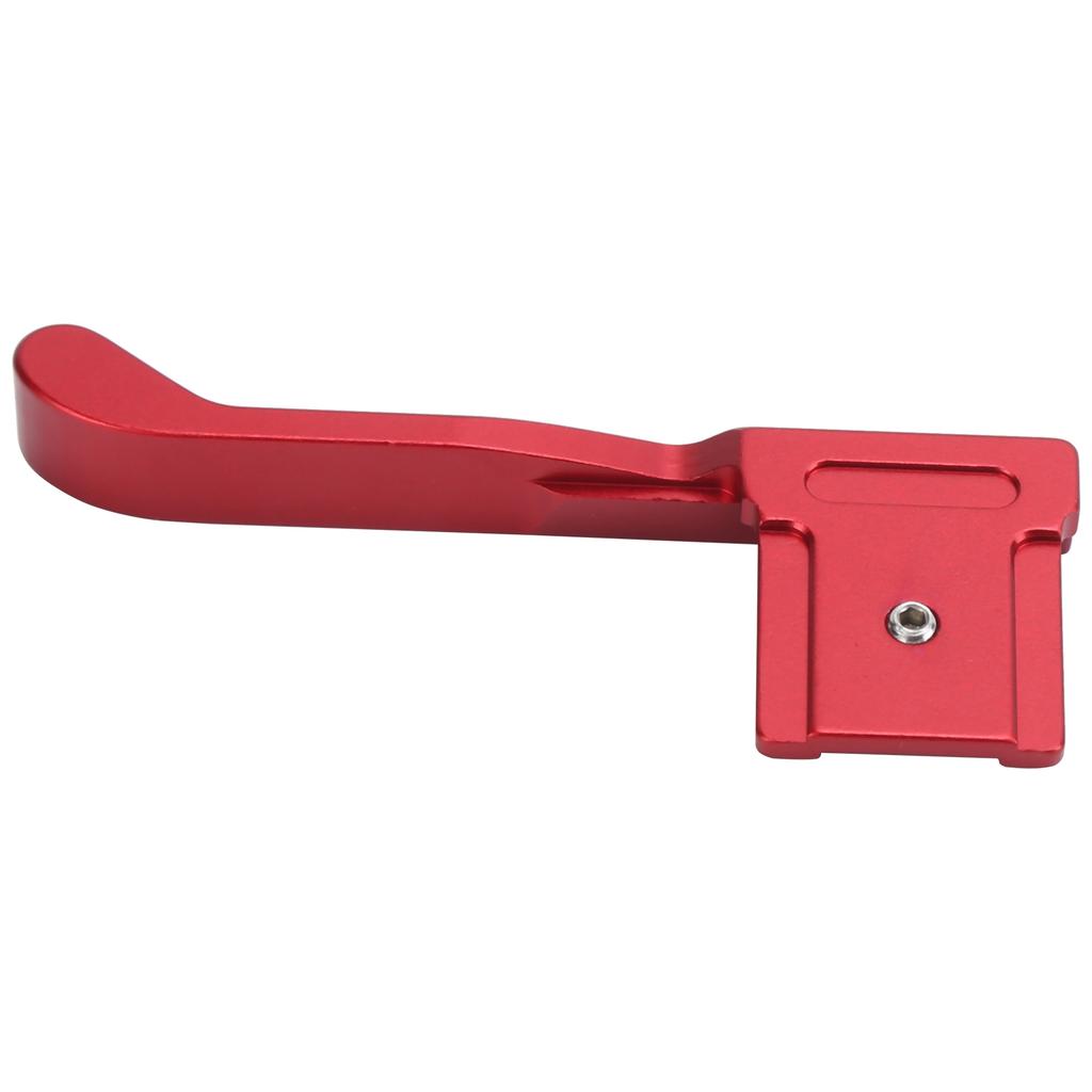 Kamera Blitzschuh Daumengriffe Aluminiumlegierung Daumenauflage Griff für Fujifilm X100V Rot