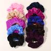 10pcs/set Vintage Korea Velvet Scrunchies Elastic Hair Bands for Women Girls Ponytail Holder Rubber Bands Ties Hair Accessories