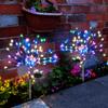 LED Solar Firework Lights Garden Decoration Fairy Lamps Waterproof Outdoor Firefly Bee Lawn Lamp Patio Landscape Yard Light