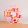 Mini Antique Shelf Ornaments Dollhouse Simulation Display Stand Storage Shelf Model Doll Furniture Micro Scene Decor Props