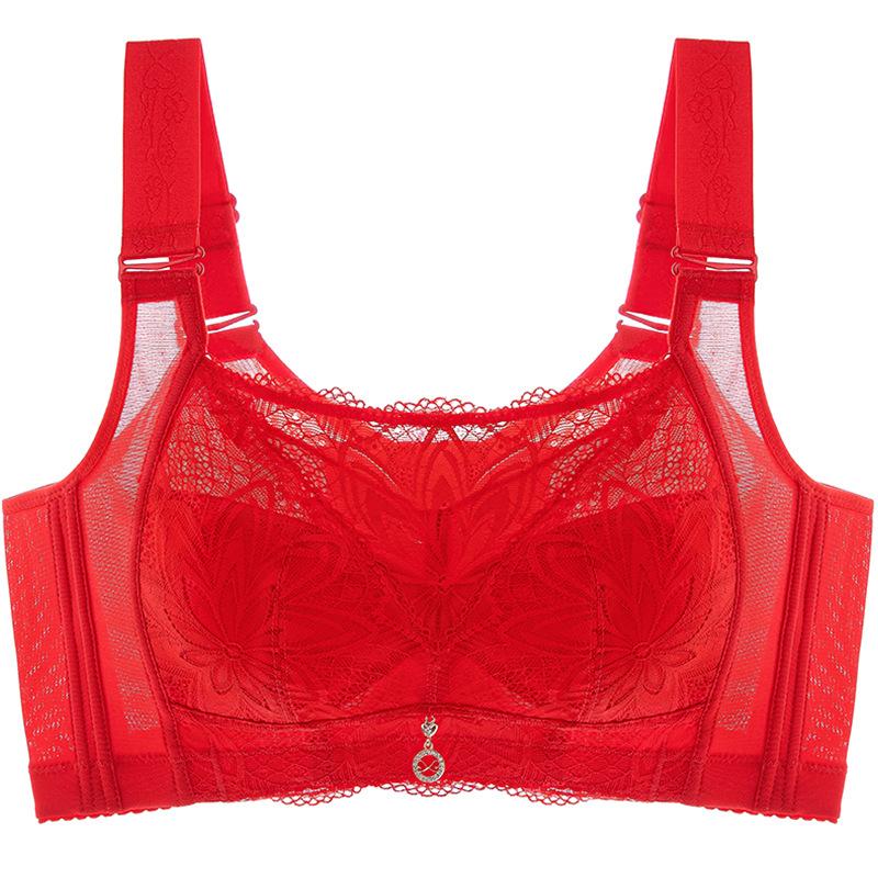 Nastavitelná podprsenka Push-up Proti povislým prsům Ultratenká Bez kostic Malé prsy Prodyšná Velká velikost podprsenky