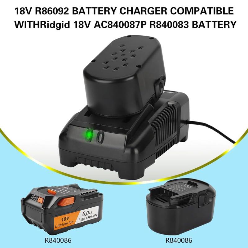18V Lithium Battery Charger For AEG RIDGID 14.4V 18V Li-Ion Battery Power Tool Battery Charging High Quality Fast Charging