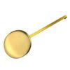 Brass Wall Clock Pendulum with Dynamic Swinging Motion and Gold Finish