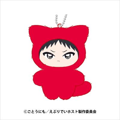 Ensky TV Anime "Everyday Host" Chimikemo Mascot 4. Senichi Approx. 100 X 80 X 55 Mm Polyester