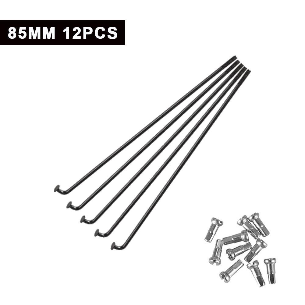 

12PCS Wheelset Repair Spokes P3 DR390 M1 BOOST M2 R1S Wheel J-bend Spoke Round 2.0mm Straightpull Aero 1.4-2.3mm Straight Rays