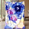 Kirby Cozy Flannel Blanket, Comfortable Warm Throw Blanket for Bedroom Sofa Home Use