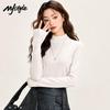 MJ STYLE Women's Winter Semi-Turtleneck Thermal Base Layer Top