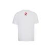 Li Ning Sports Basketball Serie CBA Liaoning Benxi Team Basketball Kurzarm T-Shirt Herren Tops Weiß ATSR627-3