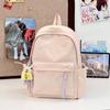 Schoolbag new junior high school schoolbag female high value small fresh bow student backpack Japanese ins girl backpack
