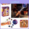 Halloween Flashlight Projector Slide Projection Light Torch Kids Gift Funny