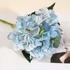 14,5 Zoll Große Künstliche Hortensienblume mit Langem Stiel Real Touch Hortensien Künstliche Blumen für Heimparty-Dekoration Florale Arrangements Hochzeits-Tischdekoration