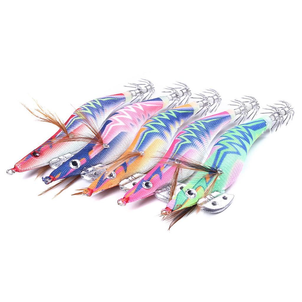 10pcs 12g 15g 20g Colorful Lure Fake Bait Lifelike 3d Eyes Simulation Luminous Shrimp Bait Fishing Tackle