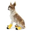 4Pcs Non-Slip Cotton Pet Socks Skin-Friendly Comfortable Dog Socks Puppy Footwear Large Stretch Protect Cold Snow Ice