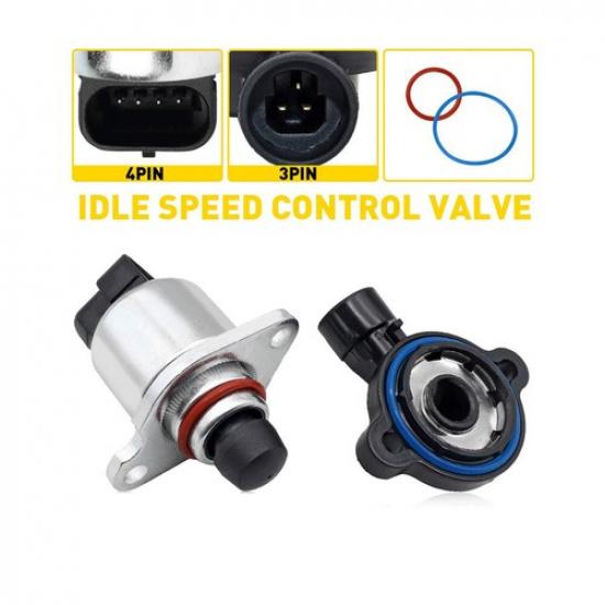 Car Throttle Position Sensor and Idle Air Control Valve For Cadillac GMC Pontiac