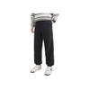 Li Ning Sports Lifestyle Series Simple Loose Versatile Comfortable Casual Fleece Lined Warm Cuffed Knitted Sweatpants Men Bottoms AKLV995-2