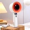 Handheld Fan, with Portable Hook Powerful Fan, Intelligent Digital Display And Speed Adjustment Design, Fan for Travel And Desktop