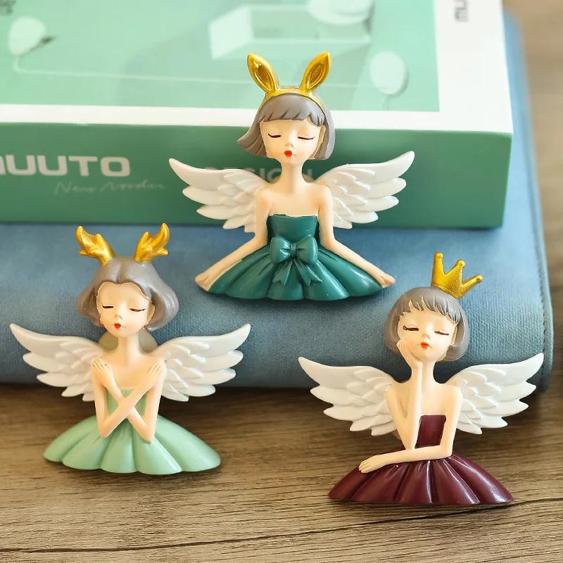 Mehrstil Engelsmädchen Silikon Kerzen Gipsform Handgemachte Seife Epoxid Herstellung Set DIY Schokolade Eis Kuchen Backwerkzeug