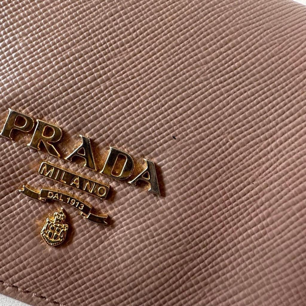 Used PRADA Saffiano Card Case