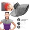 New Electric Heating Shawl for Neck and Waist - Plug-in Physiotherapy for Winter Warmth