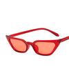 Fashion Sunglasses Woman Brand Designer Vintage Retro Triangular Cat Eye Glasses  Transparent Ocean UV400