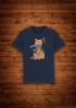 Katana Japanese Cat Japan Art Cute / T-shirt Unique Design Street Wear Art Urban Graphic Tees Top